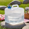 10L Leakproof Foldable Water Bag - Collapsible Container for Camping/Hiking/Car, Portable Emergency Storage with Spigot