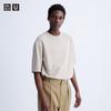 Uniqlo Футболка свободного кроя Airism CoTTon с круглым вырезом, часть 5 