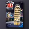 3D Three-dimensional Puzzle Leaning Tower of Pisa LED 221 Pieces Ravensburger, Popular Korean Board Game