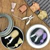 Мини-ножницы Creative Art из нержавеющей стали с защитным чехлом, швейные и вышивальные ножницы, идеальный подарок для любителей вязания крючком