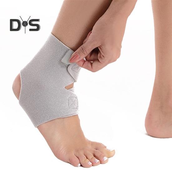 Бандаж на лодыжку для занятий спортом на открытом воздухе, поддержка лодыжки, регулируемый неопреновый рукав, эластичная компрессионная обертка для фитнеса