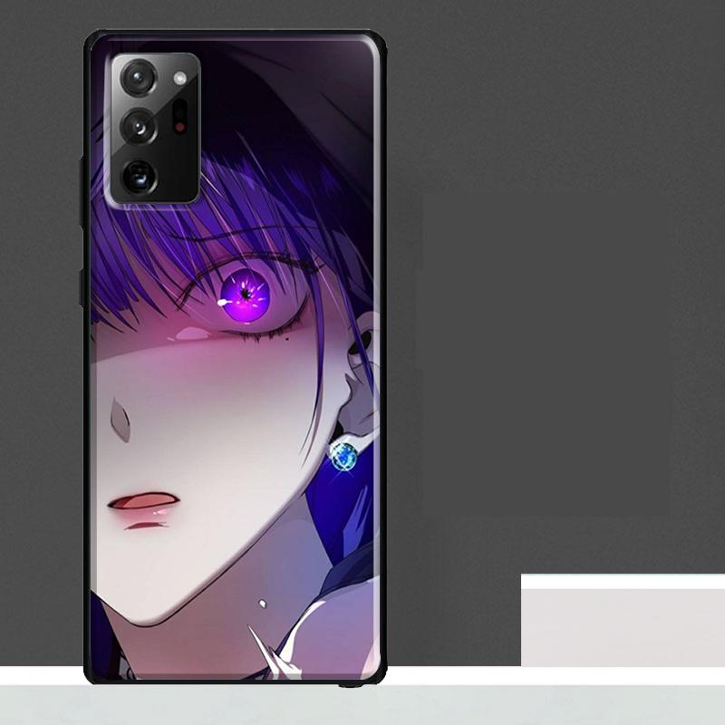 Чехол Genshin Impact Райдэн Сёгун для Samsung Galaxy S25 S24 S23 Ultra S9 S10 S20 S21 S22 Plus S23 FE S25 FE Чехол для телефона