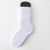 SYVISS Unisex Solid Color Scrunch Socks - Long Warm Leg Warmers, Slouch & Bubble Styles for Men and Women.