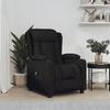 VidaXL Electric Recliner Armchair Black Fabric 3098779