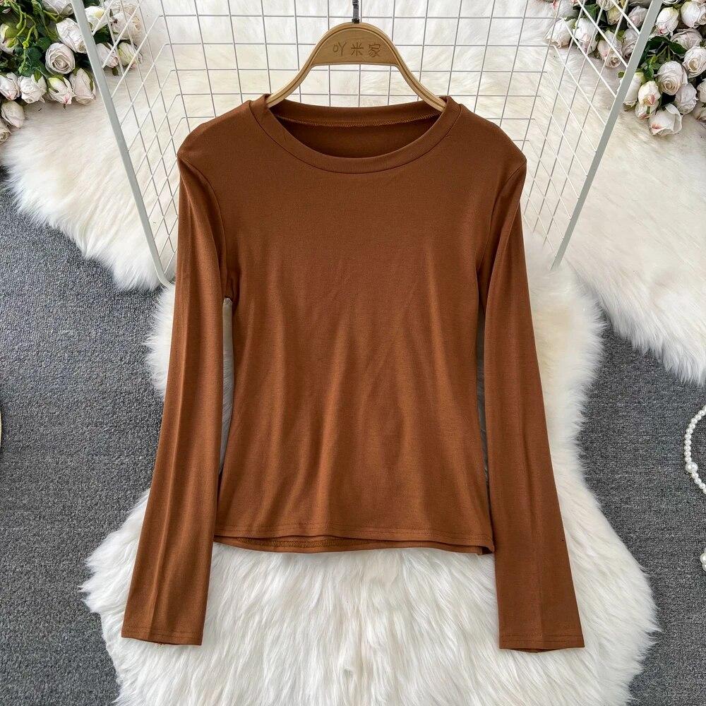 Новая весенняя женская блузка с длинными рукавами, топы и тонкие бретели из искусственной кожи, облегающее платье-карандаш, комплект из двух предметов