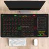 Mouse Pad Stock Market Chart Pattern Forex Locking Edge Table Keyboard NonSlip Mousepad Computer Accessories 900x400mm Desk Mat
