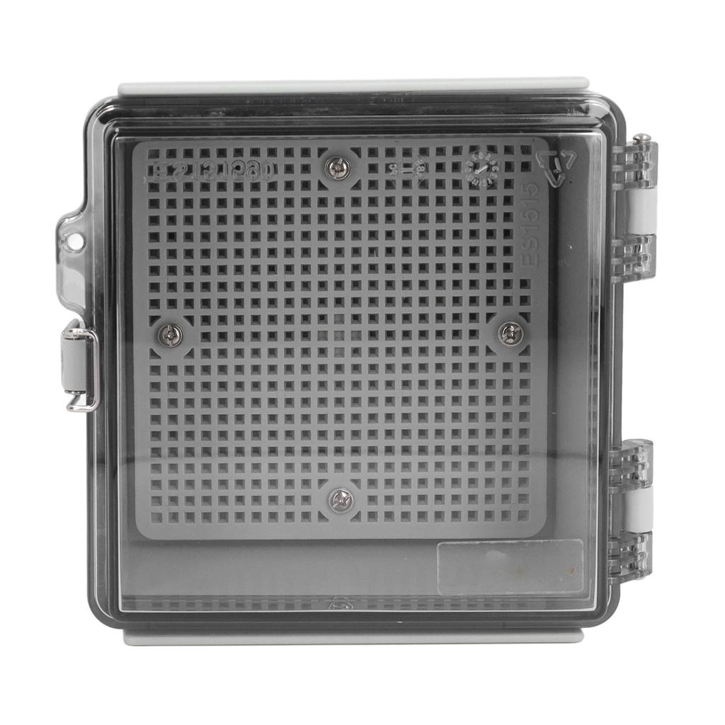 Водонепроницаемая распределительная коробка с прозрачной откидной крышкой IP67 ABS пластиковый электрический корпус с креплением