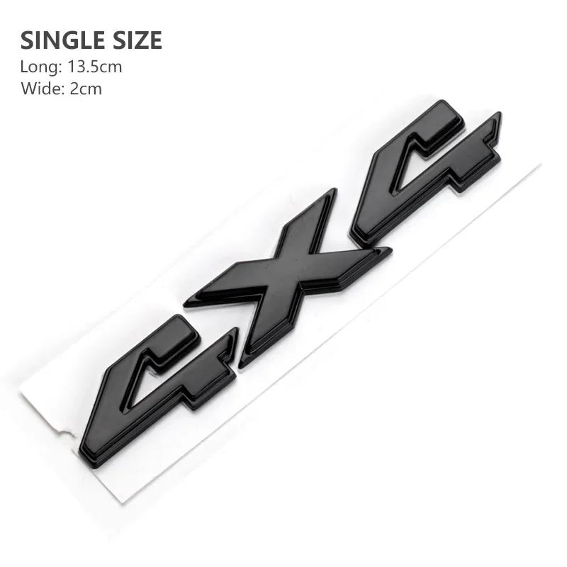 3D Metal 4x4 Limited Logo Badge Rear Trunk Emblem Sticker Car Decals for Jeep Grand Cherokee Overland Compass Wrangler AMV1