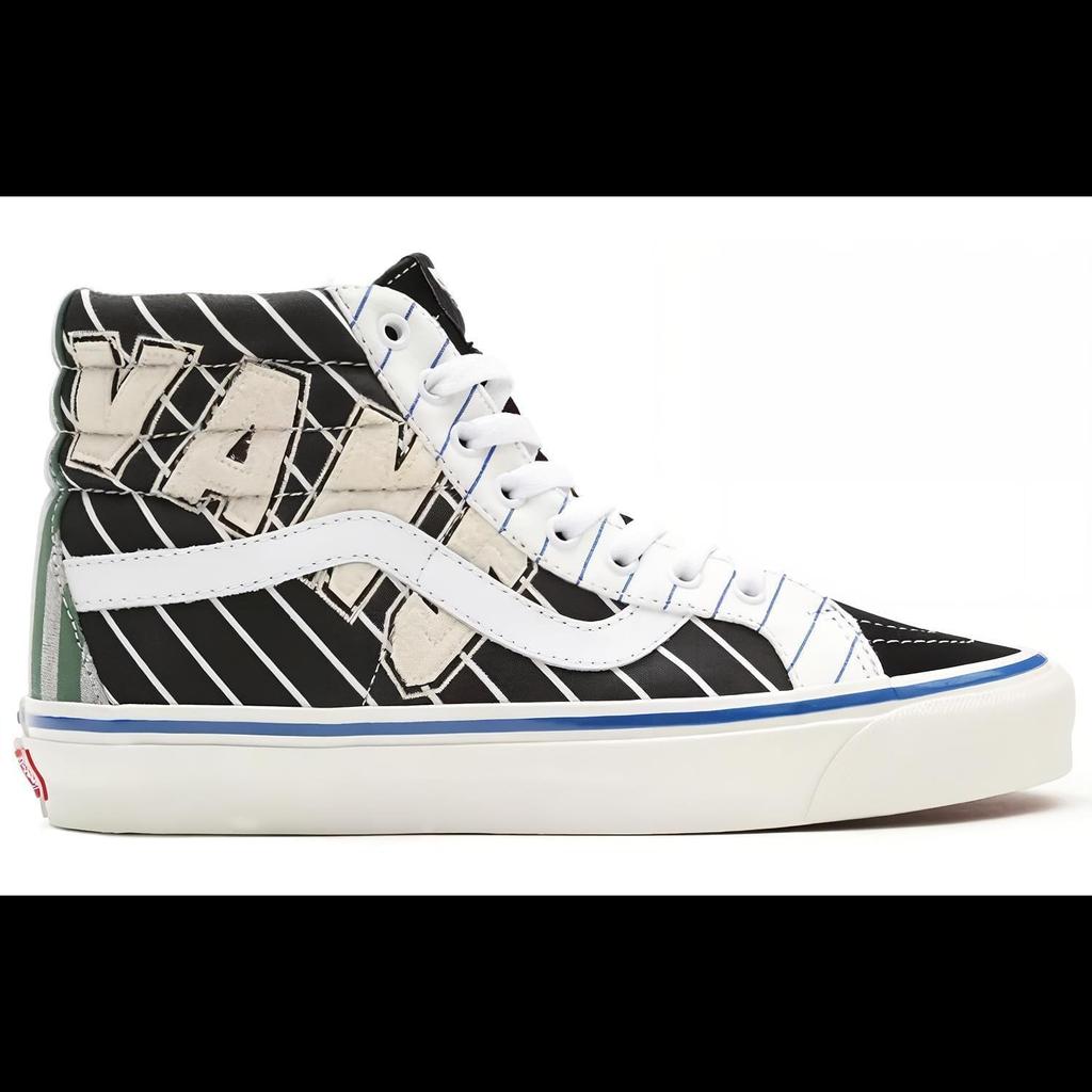 Vans SK8 Hi Черный Белый Красный VN0A38GF4GE