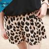 Летние Новые Женские Шорты с Леопардовым Принтом Повседневные Трехчастные Горячие Шорты