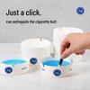 Eco-friendly Disposable Ashtray: Thickened, Sturdy, Water-Foaming, Smoke-Proof with Cigarette Sand