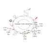 Милый Браслет из Бусин Браслет с Кисточками Модный Браслет на Запястье из Бусин Браслет-Шарм Идеальный Подарок для Женщин Девочек Подростков