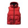 Yalu EW Men's Ink Splash Detachable Hood Down Vest