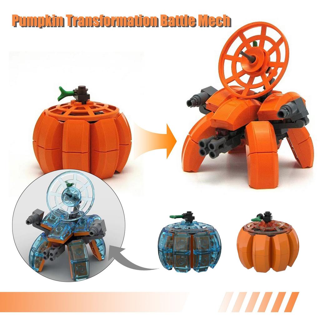 Хэллоуинская тыква Трансформирующийся МехТрансформация Декоративная Фигурка