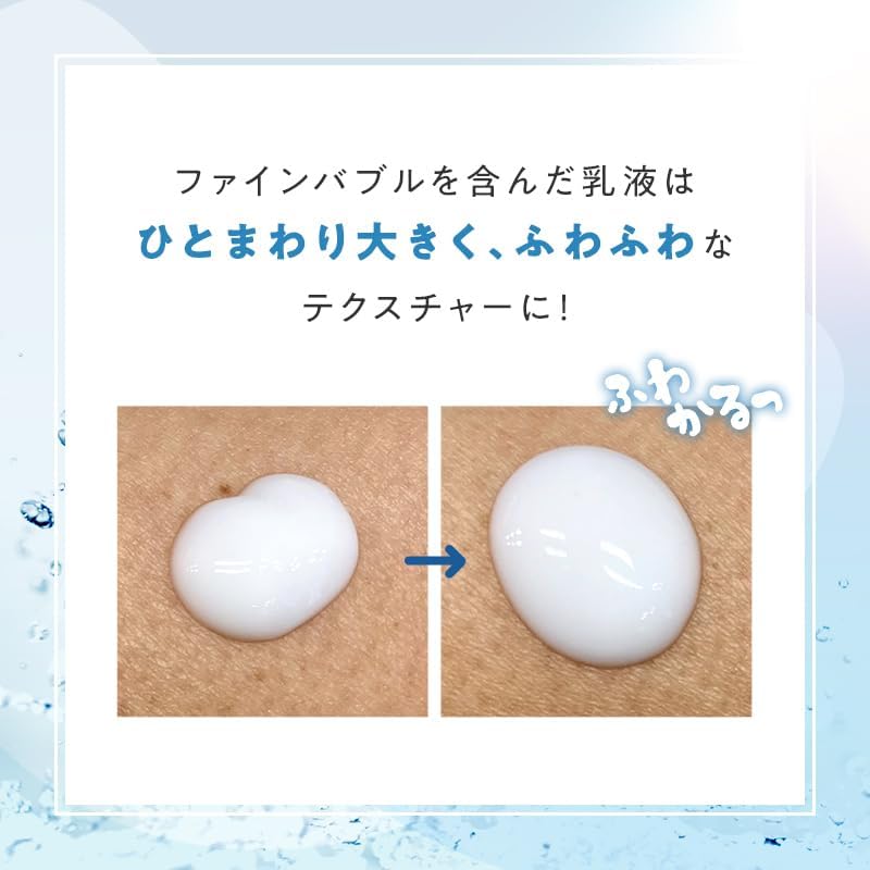 medicated micro bubble milk emulsion