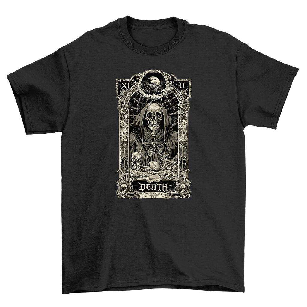 Футболка с картой Таро Gothic_73 для мужчин и женщин - Передающая мистическую атмосферу! Унисекс принт,