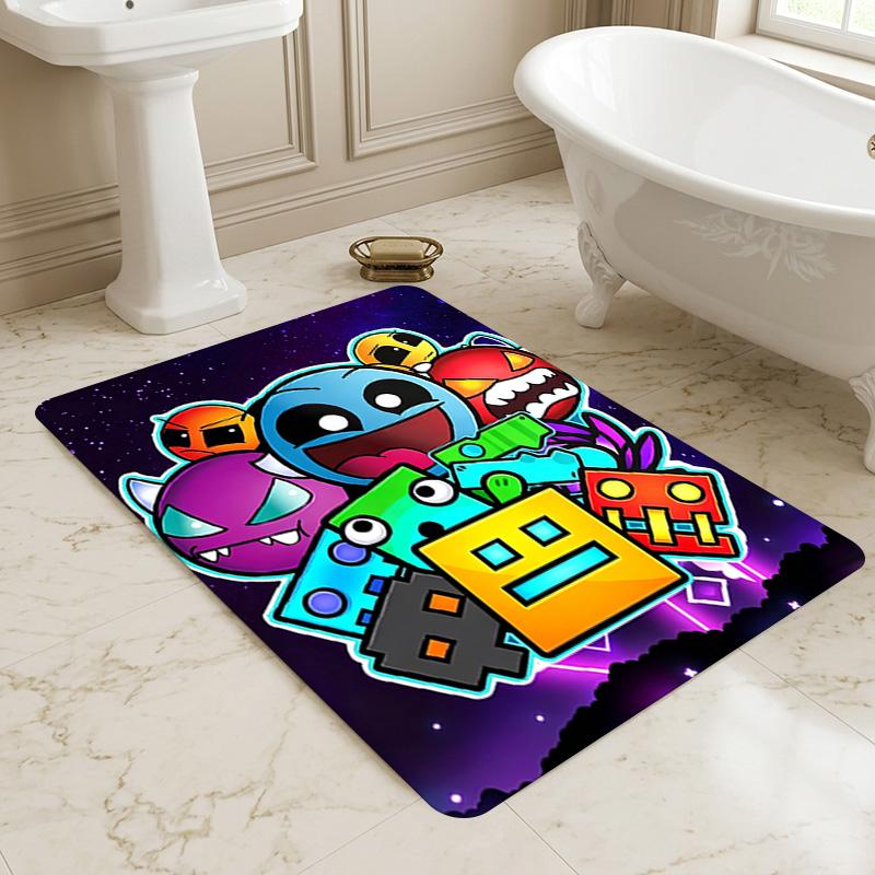 Space Creatures Living Room Nonslip Area Rug Soft Carpet For Bedroom Game Playroom Sofa Office Home Decor Doormat Christmas Gift C9261954