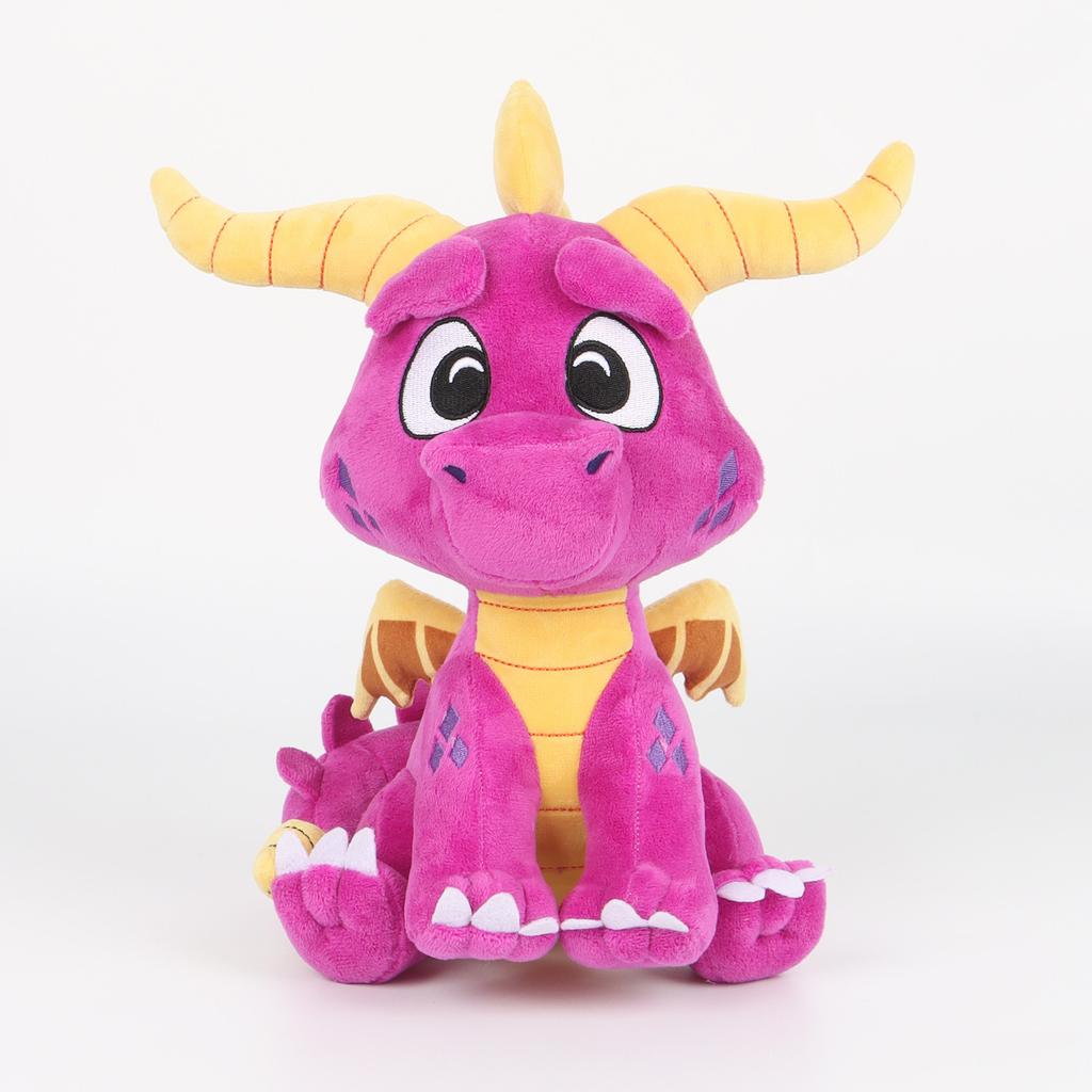 Kidrobot Скайро Дракон Hugme Плюшевый Мягкий Набивной Вибрирующий Дракон Кукла Коллекционная из Видеоигры Скайро Дракон Подарок Для Геймеров