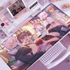 Natsuiro Matsuri Милый Коврик для Мыши Ноутбук Большой Hololive Игровой Коврик для Клавиатуры ПК Кавайная Аниме Девушка Коврик для Мыши XXL Игровой Шкаф Настольный Коврик