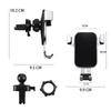 ABS Car Phone Holder 360 Rotation Gravity Auto Grip Bracket For Mitsubishi Lancer Ralliart ASX Mirage Pajero Xpander Attrage