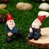Ornaments Desktop Decoration Miniature Gnomes Dwarf Figurines Fairy Garden Micro Landscape