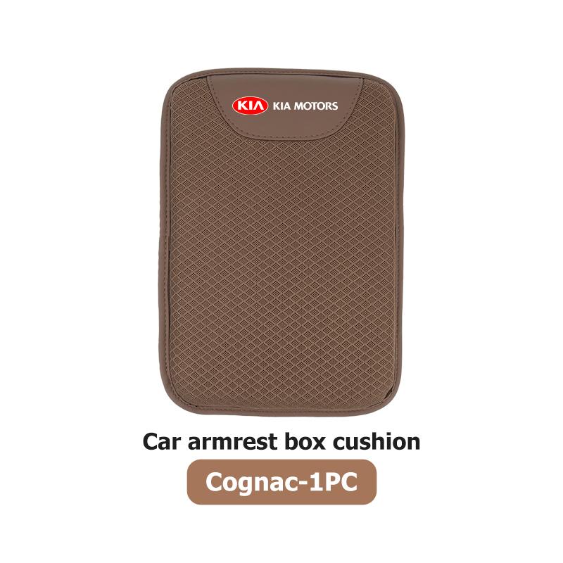 AABIW1 Car Center Console Box Ice Silk Protector Pad Armrest Pad Non-slip Mat For KIA Ceed Rio K5 K2 Optima Cerato Venga Sedona Forte