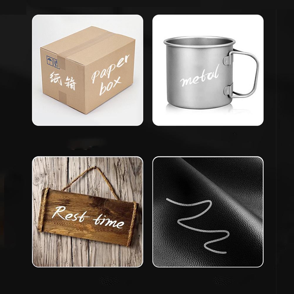 Белые, черные, красные маркеры 1,0 мм, масляная водостойкая ручка для краски для шерсти, холста, шин, стекла, камня, металла, маркеры для рисования граффити, канцелярские принадлежности