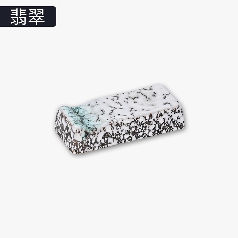 Japanese Tableware Ceramic Chopsticks Holder Household Chopsticks Holder Kiln Spoon Ceramic Table Decorative Chopsticks Pillow