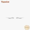 Танциз стерлингового серебра 925 пробы циркон серьги серьги-капли для женщин подарки на свадьбу