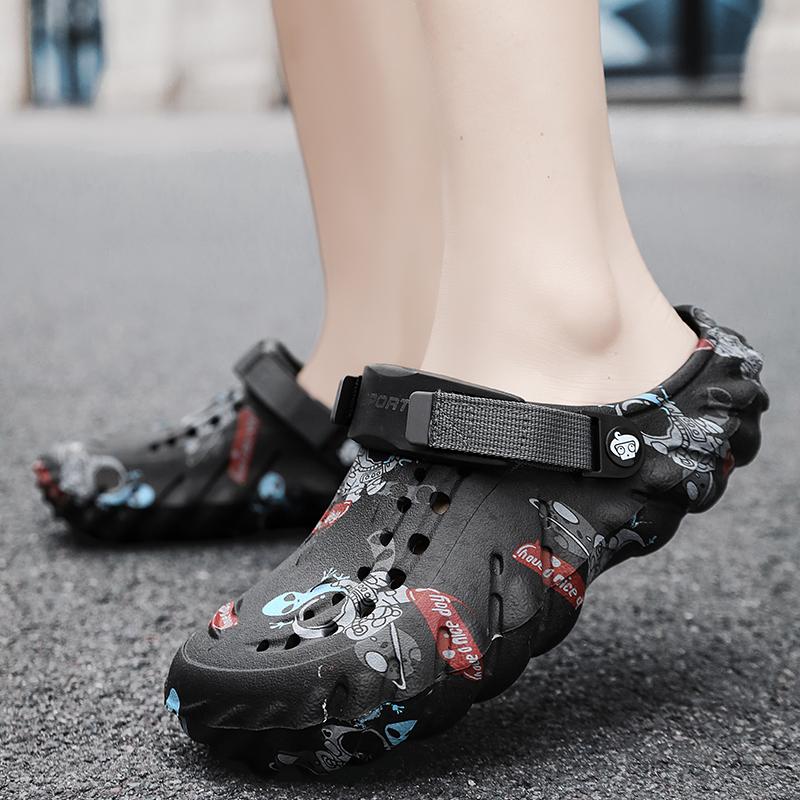 Мода 2024 года, горячая распродажа, брендовые мужские сандалии, повседневная обувь, легкие сандалии из ЭВА, мужские цветные туфли для летнего пляжа, Zapatillas Hombre