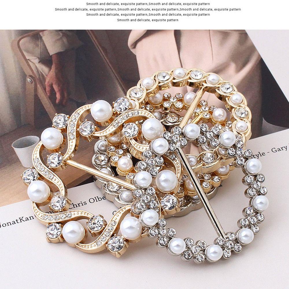 4 шт. Модные ювелирные изделия из шелка, застежка, клипсы, брошь, пряжка для шали, кольцо для шарфа, пряжка для талии, пряжка для шарфа