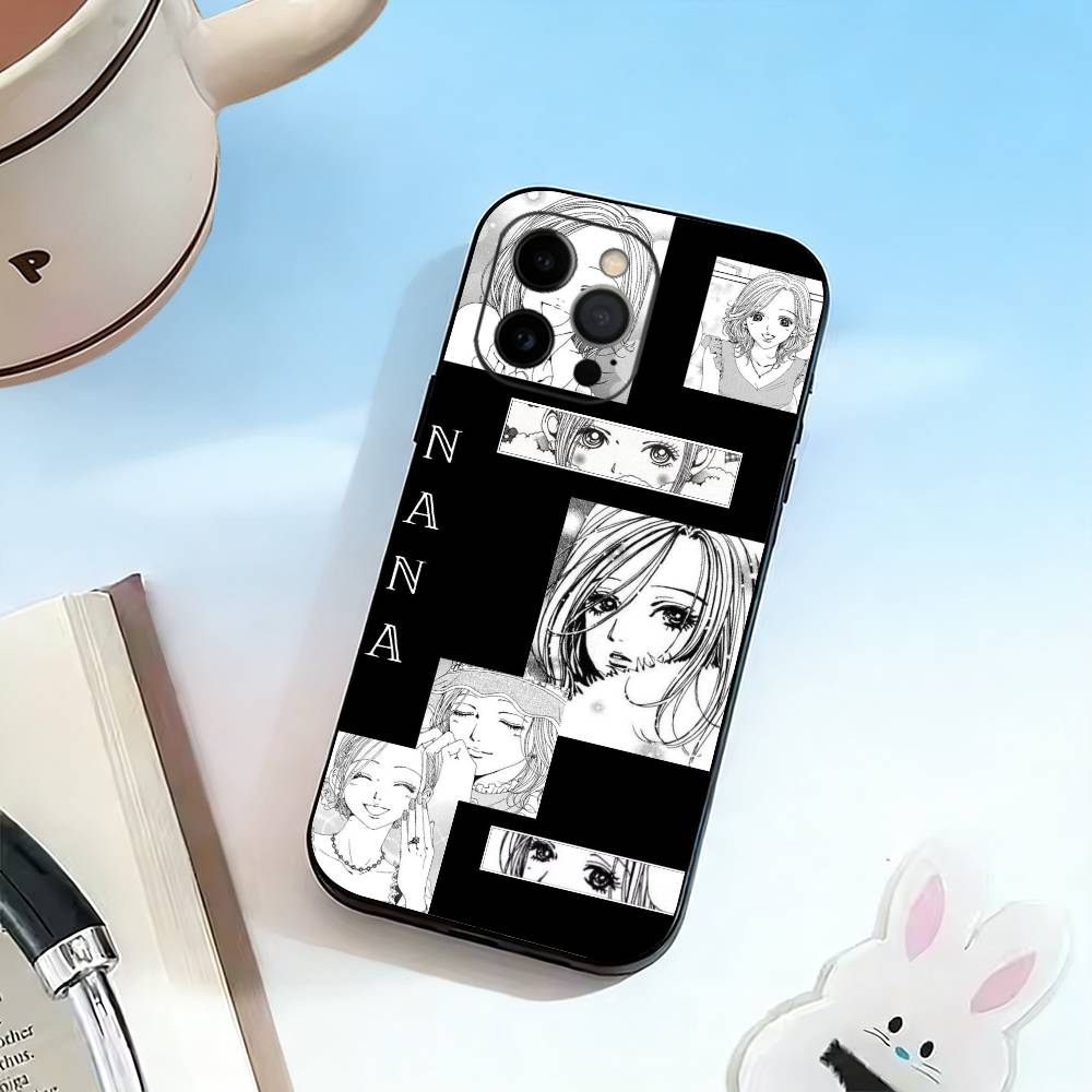 NN-NANA Силиконовый Мягкий Чехол Для Телефона Для IPhone 17 16 15 14 13 12 11 X XR Plus Pro Max Plus