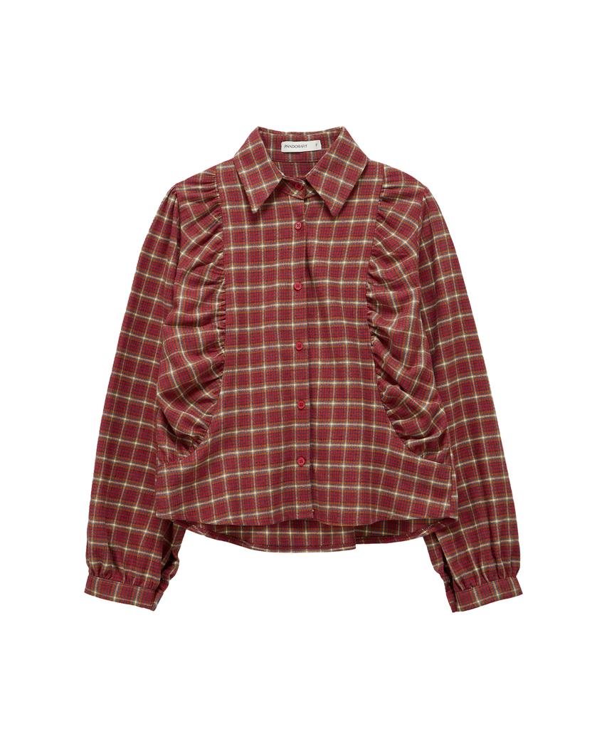 PANDORAFIT Rona Check Shirt (Red)