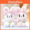 Cute Rabbit Keychain Cartoon Girl Backpack Decorative Pendant Plush Doll Gift