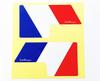 Renault Kangoo Slide Rail Tricolor Sticker