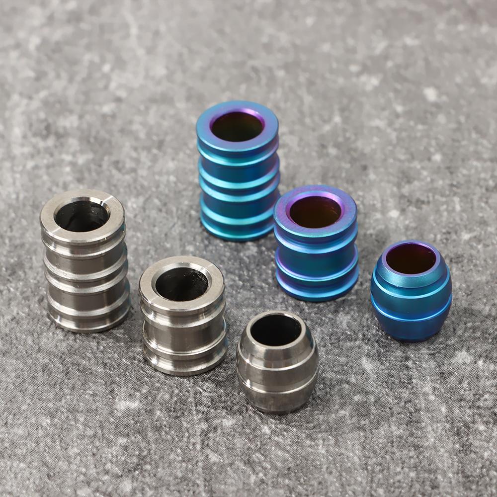 Accessories Titanium Alloy Paracord Rope Pendant TC4 Knife Beads Camping EDC Gadgets Ropes Lanyard