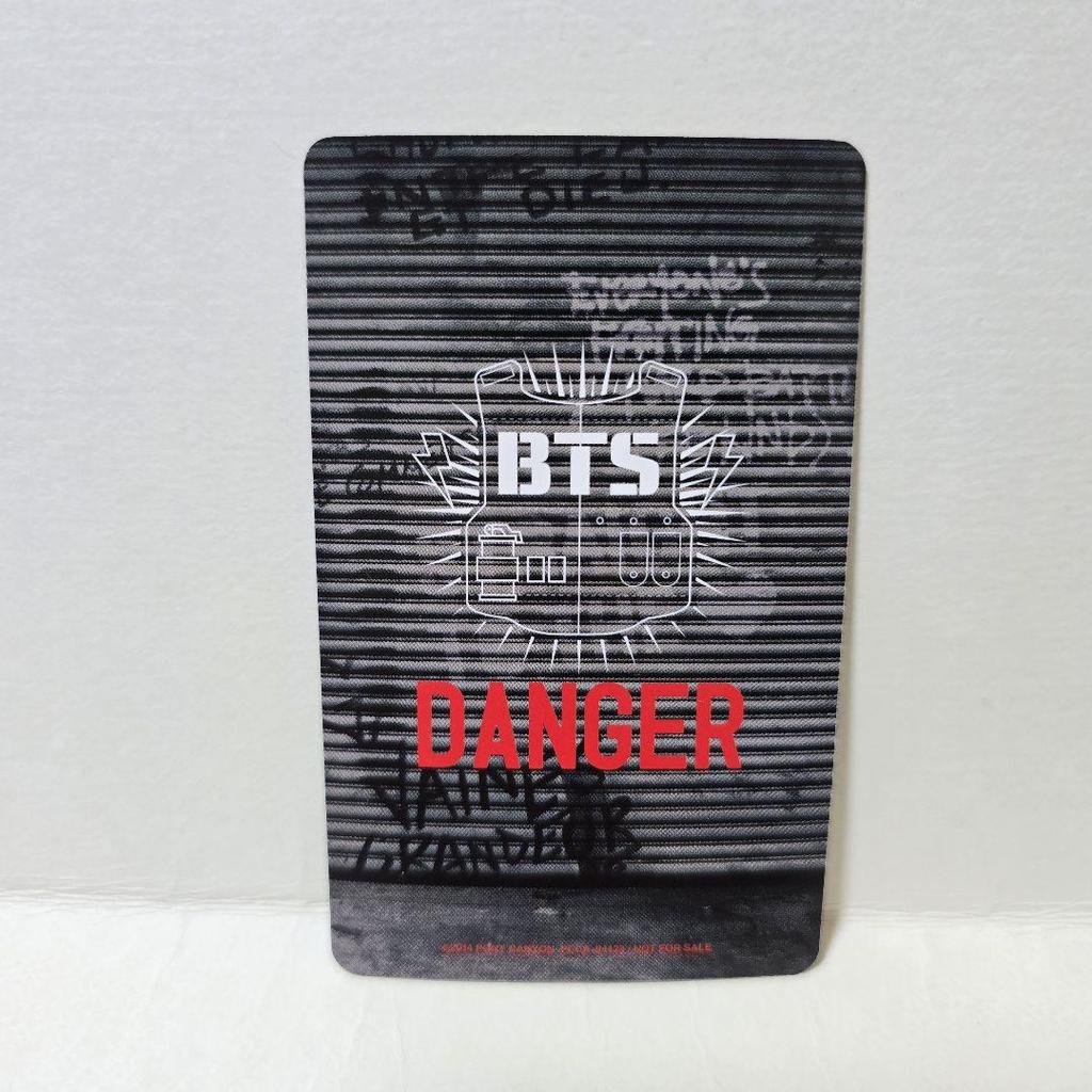 [USED] BTS DANGER Regular Edition Trading Card All-Around Ver. BTS