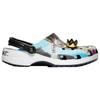 Jean-Michel Basquiat X Crocs Classic Clog Pop Art Unisex Sneakers Multi-Color Black 209486-001