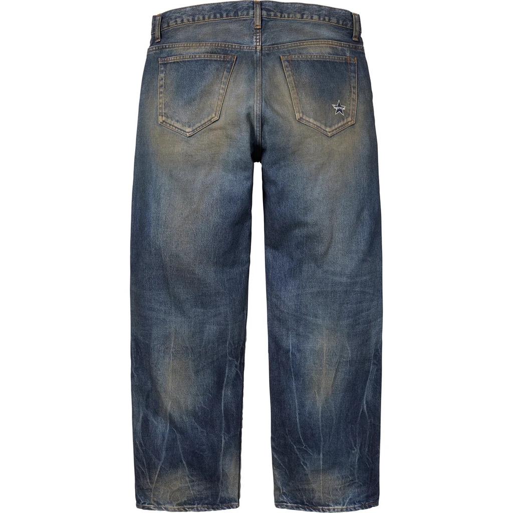 Supreme distressed loose-fit jeans Unisex SUP-SS25-064