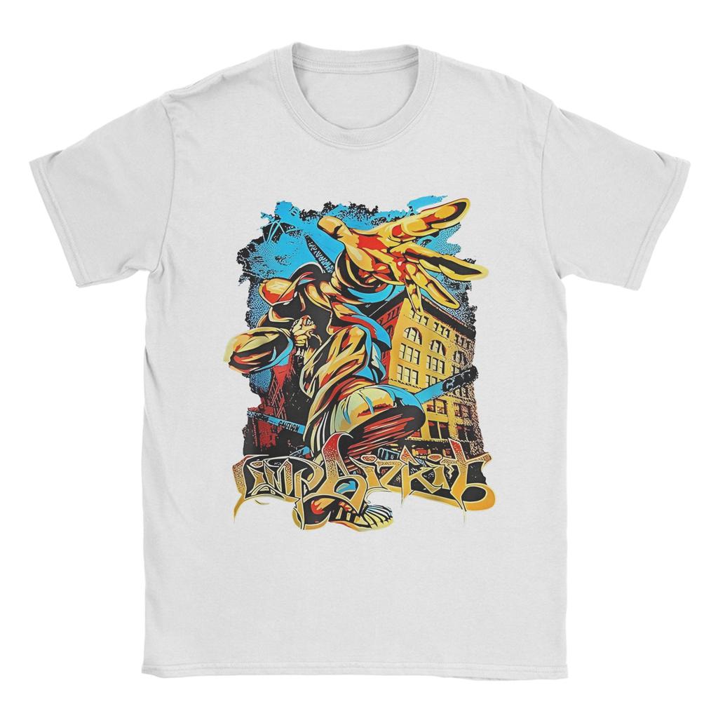 Unisex Unisexs Tshirts Vintage 1997 Limp Bizkit 100 Cotton Tees Short Sleeve Metal Band Rap Rock T Shirts Crewneck Clothes