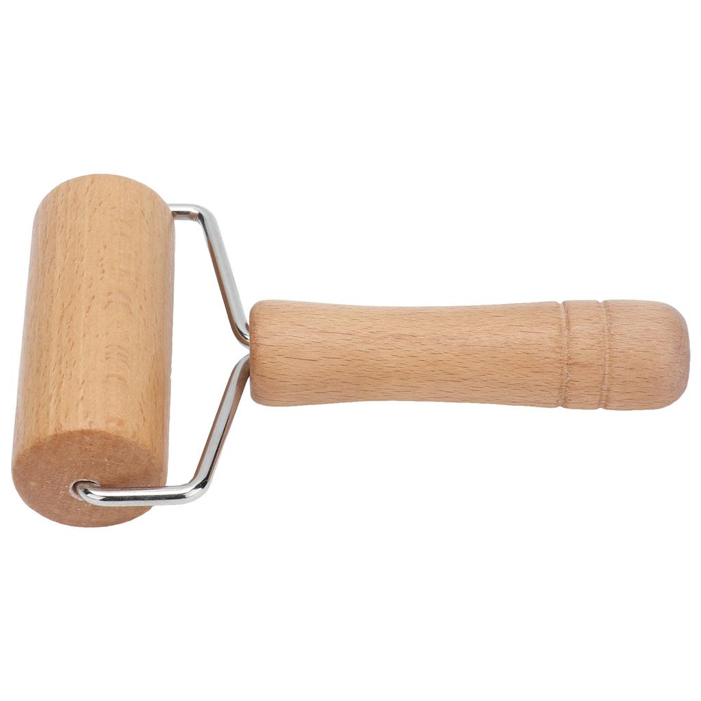 Wood Rolling Pin Pastry Pizza Hand Dough Roller for Bakery Kitchen Cake Bread Home Use