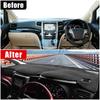 Автомобильные аксессуары для Toyota Alphard Vellfire AH20 2008-2010 2011 2012 2013 2014, приборная панель, избегайте света, анти-УФ-коврик