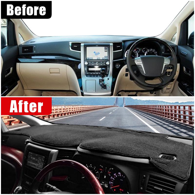 Автомобильные аксессуары для Toyota Alphard Vellfire AH20 2008-2010 2011 2012 2013 2014, приборная панель, избегайте света, анти-УФ-коврик