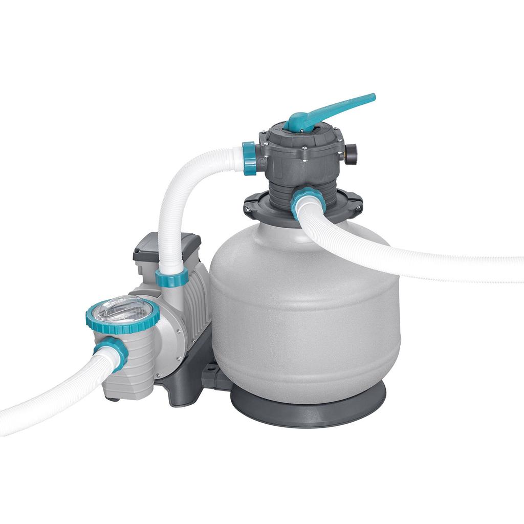 Bestway 58486 11355 L/H Pool Sand Pump + Filter Balls