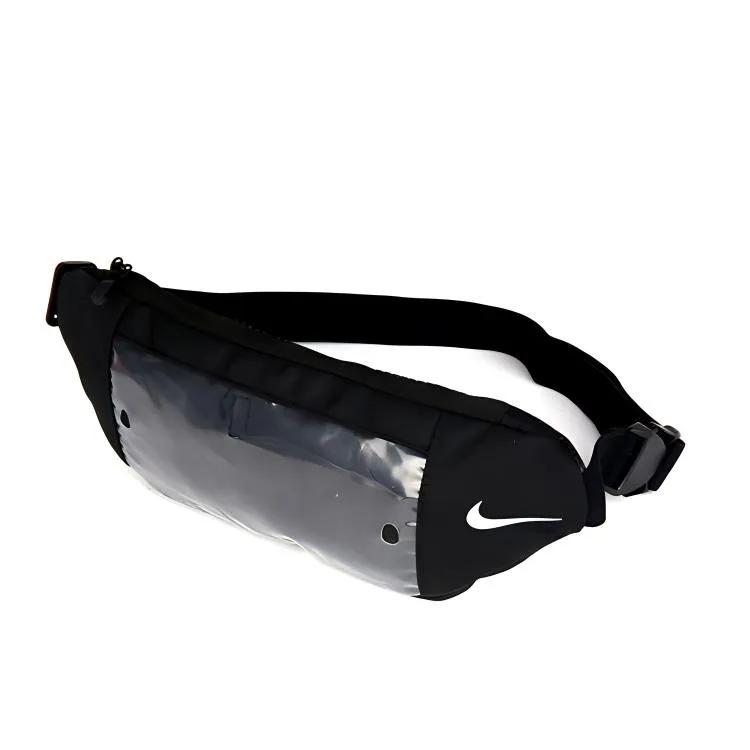 Nike Glow In The Dark Polyurethane Fanny Pack Unisex Black (Unisex) Fanny Packs AC4443 082