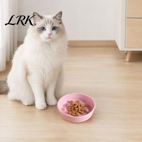 Стабильная миска-кормушка для животных с медленной подачей, Керамическая, Предотвращающая рвоту, Нескользящая, Прочная, Уменьшает риск подавливания, для собак, кошек, кошек