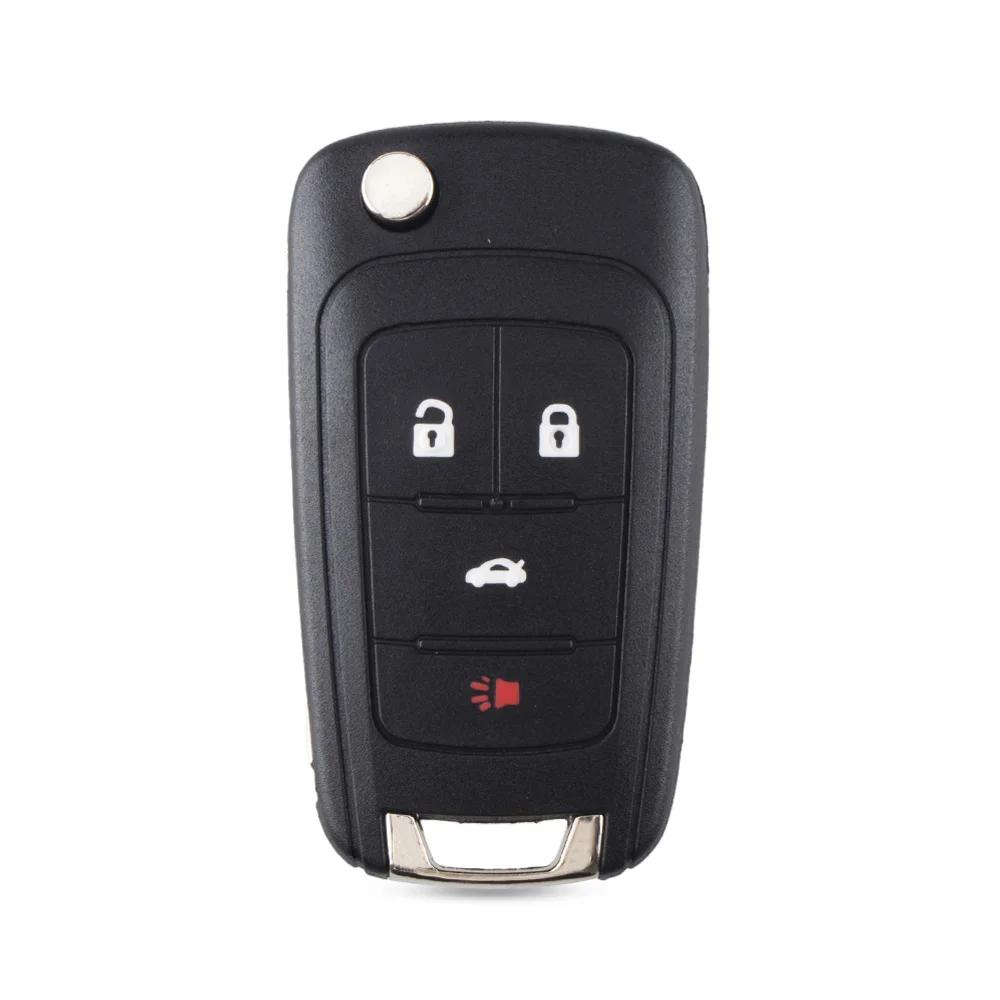 S 2/3/4/5 Кнопочный корпус выкидного ключа для Chevrolet Cruze Для Opel Astra J Corsa E Insignia Zafira Флип-чехол для автомобильного ключа