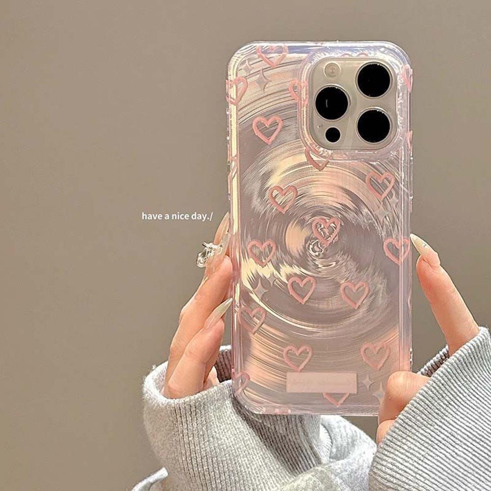 Радужный глянцевый чехол для телефона для iPhone 11 13 14 15 16 17 Pro 17 13 14 15 Pro Max Высококачественный чехол с полной защитой в фантазийном цветочном стиле