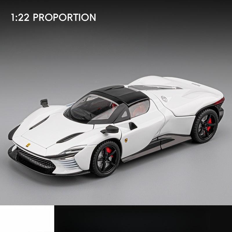 1:22 Daytona SP3 Supercar Alloy Model Car Toy Diecasts Casting Sound and Light Car Toys For Children Vehicle