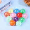 50PCS DIY Hollow Balls Plastic Ball Fillable Bauble Ornaments Home Party Gifts Box Decor Wedding Party Gifts